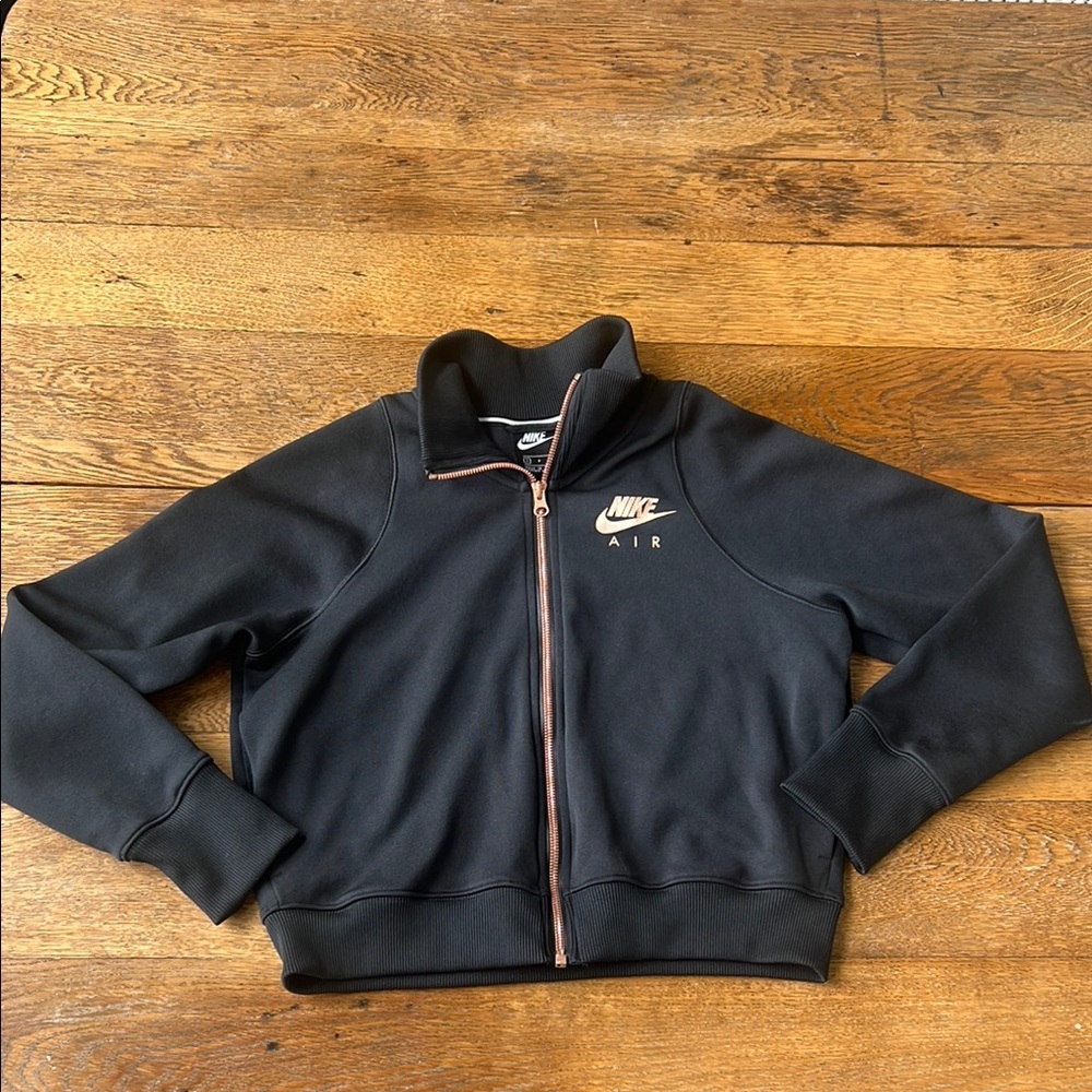 Nike Air Black/rose gold Jacket with Logo size small